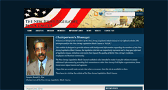 Desktop Screenshot of njblackcaucus.org